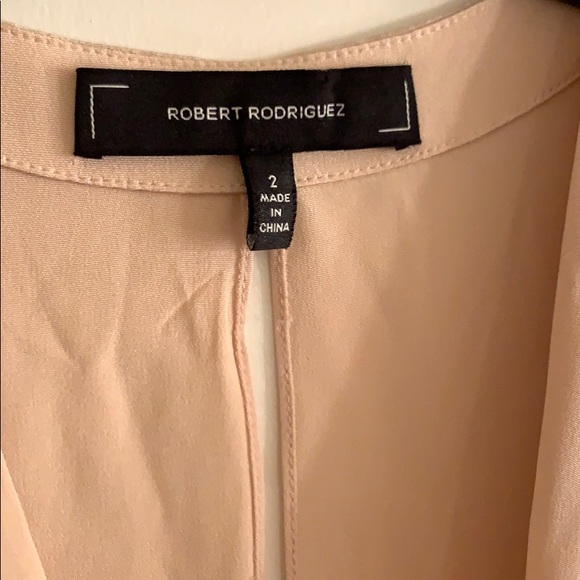 ROBERT RODRIGUEZ Silk open back crop top - Picture 6 of 8